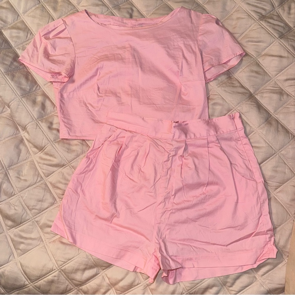 Kenley Collins Pink Two-Piece Set